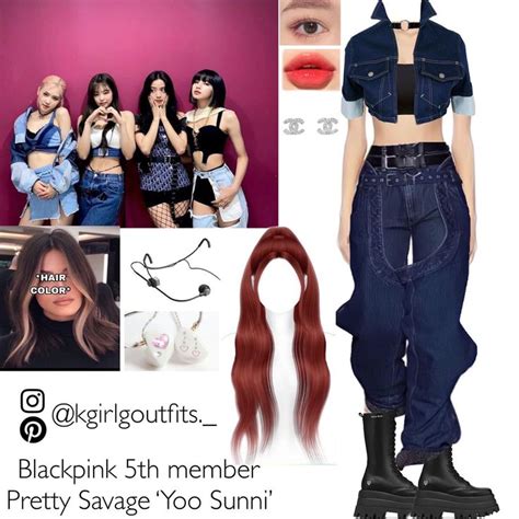 Blackpink Th Member Pretty Savage Roupas Kpop Roupas Da Moda Moda