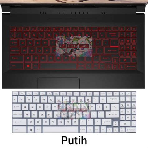 Jual Keyboard Protector MSI Katana Pulse GL76 GL66 GF76 GF66 Shopee