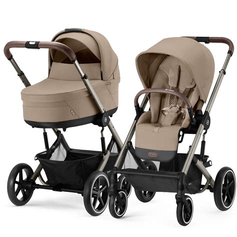 Cybex Balios S Lux 2 wózek głęboko spacerowy zestaw 2w1 Taupe