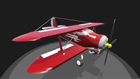 SimplePlanes | Beechcraft model 17 stagerwing