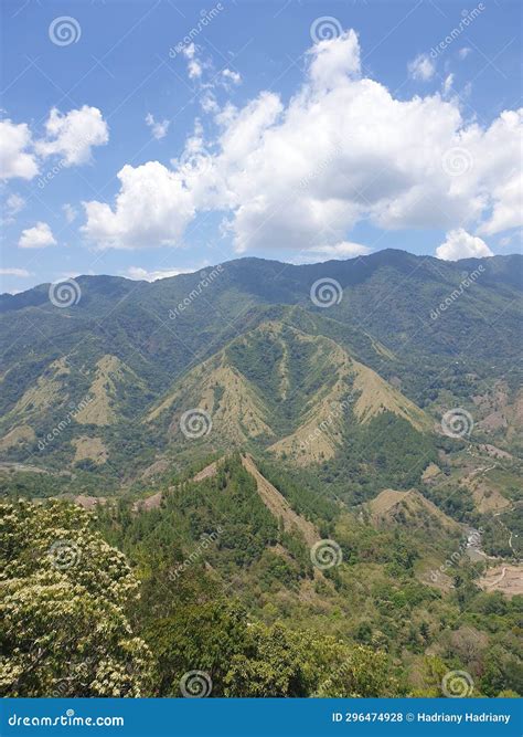 Gunung Nona Mountain At Enrekang Sulawesi Selatan Indonesia Stock Photo