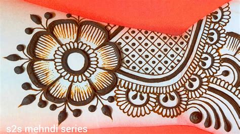 New Easy Beautiful Mehndi Design Simple Dots Mehndi Design Mehandi Ka