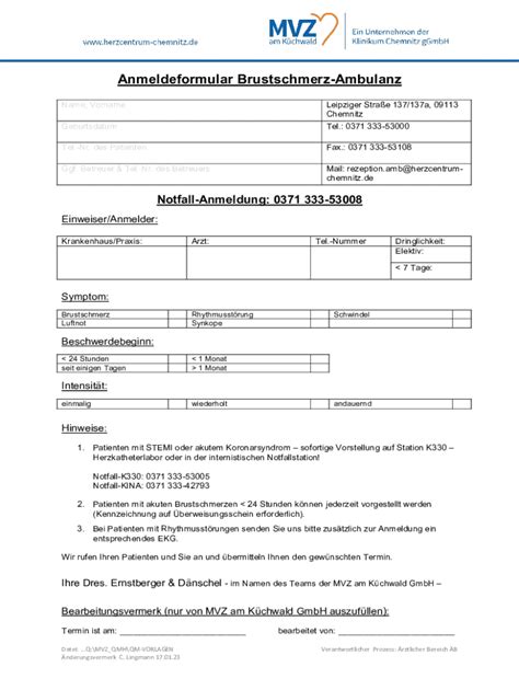 Fillable Online Des Patienten Fax Email Print Pdffiller