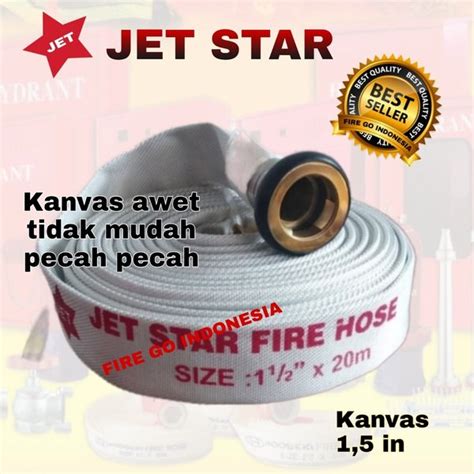 Jual Selang Hydrant Pemadam Jet Star 1 5in Machino Coupling Fire Hose