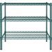 Regency X Nsf Green Epoxy Shelf Kit With Posts