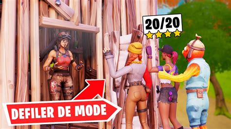 LIVE FORTNITE FR PARTIE PERSO DÉFILÉ DE MODE CACHE CACHE