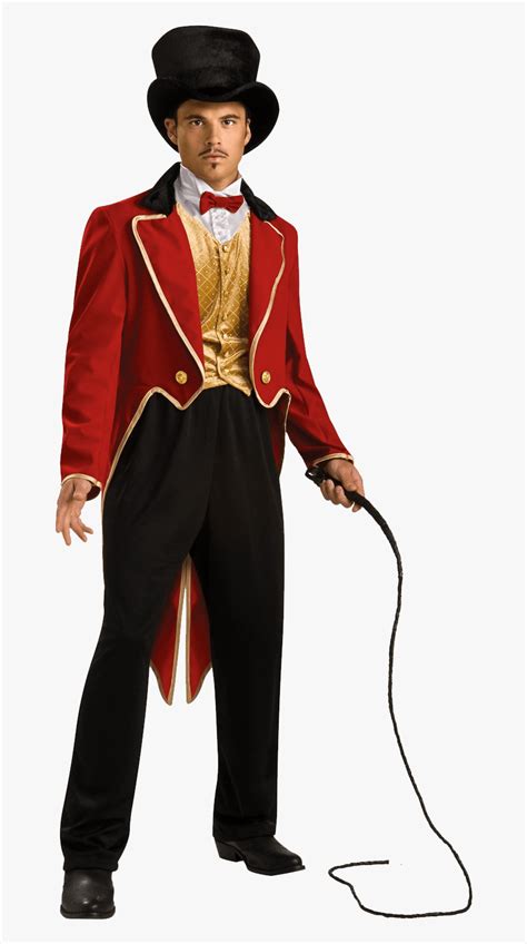 Circus Ringmaster Tamer Male Ringmaster Costume Hd Png Download