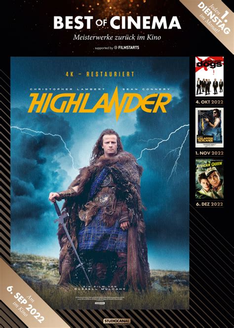 FORUM CINEMAS Vollständiges Kinoprogramm Highlander Es kann nur