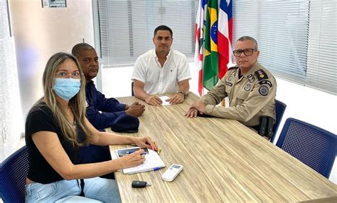 Chapada Prefeito De Itaberaba E Comando Da Pm Debatem Seguran A Nas