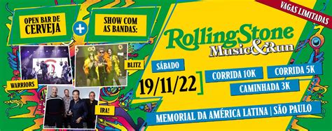 Rolling Stone Music Run 2022 Calendário de Corrida