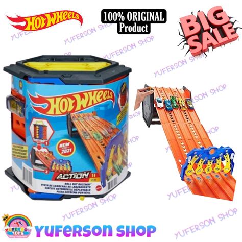 Jual Hotwheels Hot Wheels RollOut Roll Out Raceway GYX11 Shopee Indonesia
