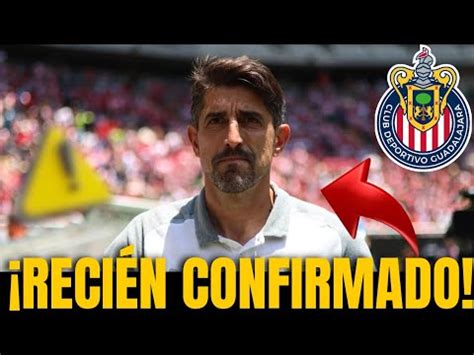 UNA NOTICIA TREMENDA FUE DE REPENTE ÓPTIMAS NOTICIAS PARA CHIVAS