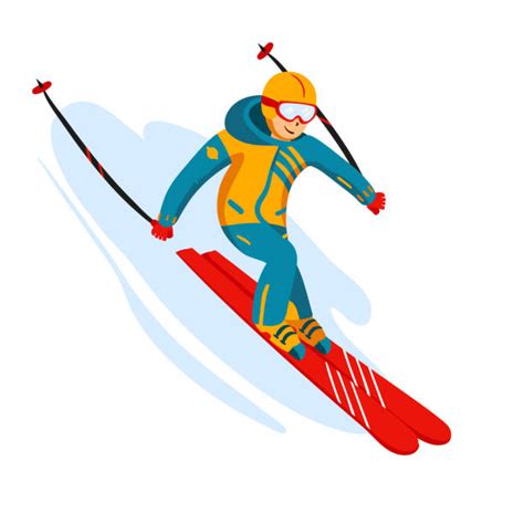 Skis Down Illustrations Royalty Free Vector Graphics And Clip Art Istock