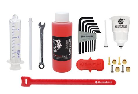 RSN Sports Master Bleed Kit For Shimano Hydraulic MTB Brakes With 120ml