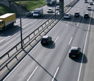 Fotoomnia Ruch Samochodów Na Autostradzie