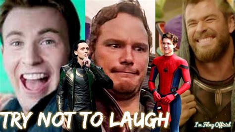 Marvel cast hilarious bloopers and gag reel avengers infinity war ...