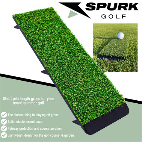 Spurk Golf Strike Mat Short Pile Grass Scratch72