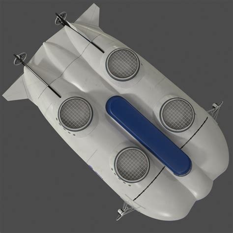 3d model aerostatic hybrid airship lockheed martin