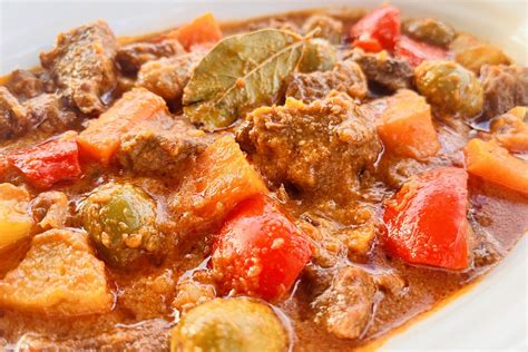 Spicy Beef Caldereta Recipe Filipino Style At Jeanette Charlie Blog