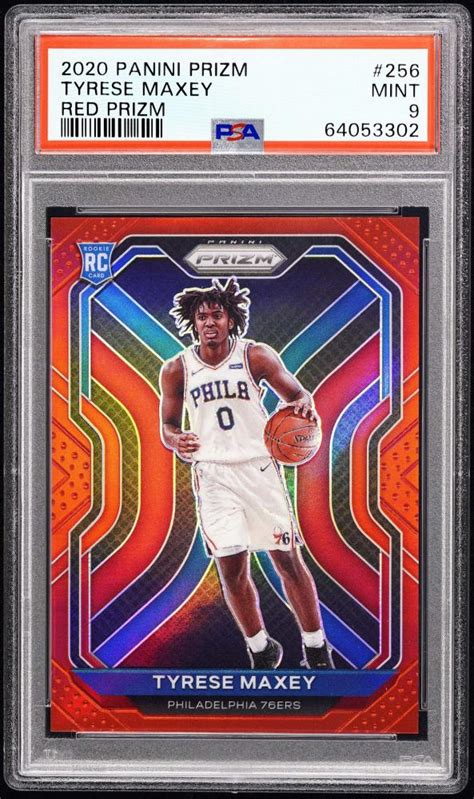 Mint Vault Msv Panini Prizm Tyrese Maxey