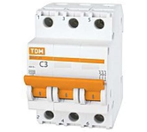 Автоматический выключатель TDM ВА47-63 3Р 63А SQ0218-0025 - выгодная ...