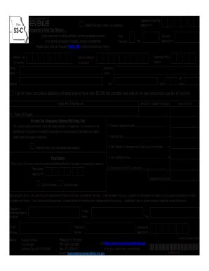 Mo Dor Form C Fill And Sign Printable Template Online