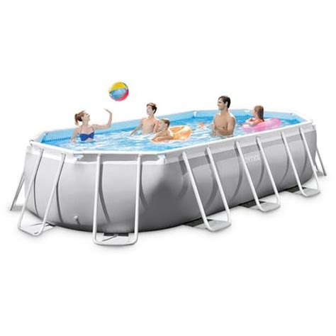 Oval Prism Frame Premium Pools Intex Astralux