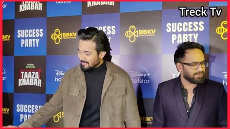 Taaza Khabar On Disney Hotstar Success Party Bhuvan Bam Shriya