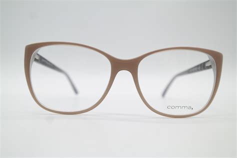 Comma 70012 Braun Silver Oval Glasses Frames Eyeglasses New Ebay