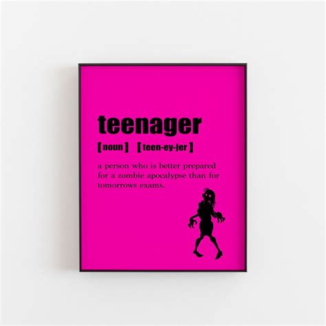 Wall Art Teenage Bedroom Teen Bedroom Wall Art Gallery Wall - Etsy