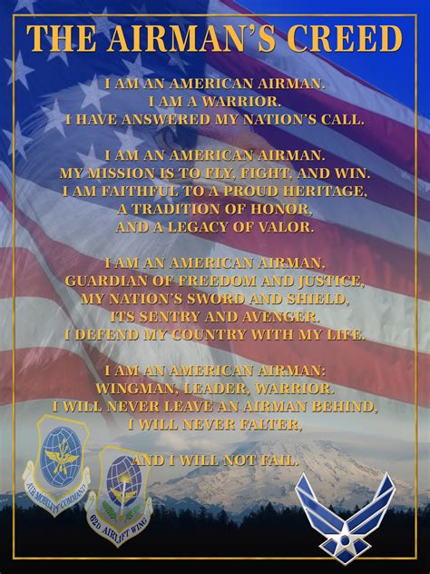 Remembering The Airman S Creed Air National Guard Commentaries