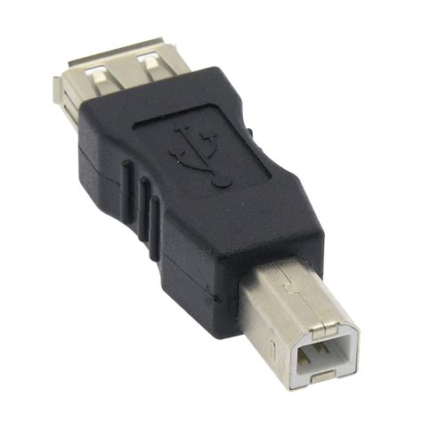 USB Type A Female to USB Type B Male Adapter - FireFold