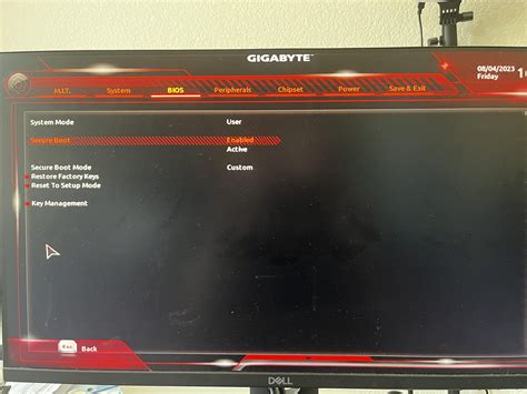 Aorus B450 Wont Enable Tpm20 Rgigabyte