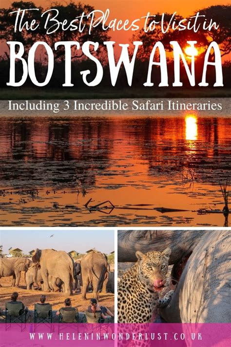 The Best Botswana Safaris 3 Incredible Itineraries Helen In Wonderlust