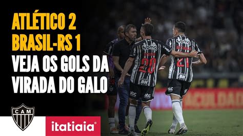 ATLÉTICO 2 X 1 BRASIL DE PELOTAS CONFIRA OS GOLS DA VIRADA DO GALO