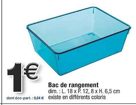 Promo Bac De Rangement Chez Cora ICatalogue Fr