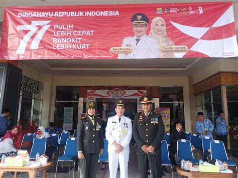 Polsek Buah Batu Polrestabes Bandung Upacara Peringatan Hari Ulang