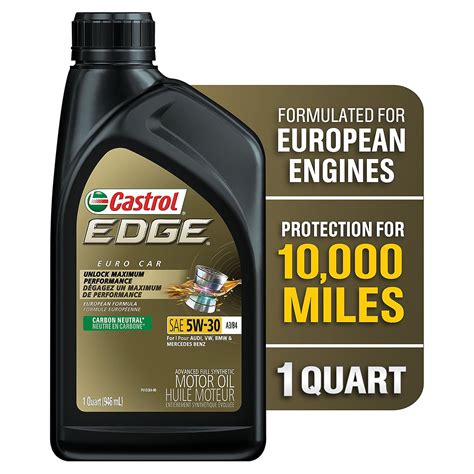 Mobil 1 Fs European Car Formula Full Synthetic Motor Oil 5w 40 1 Quart