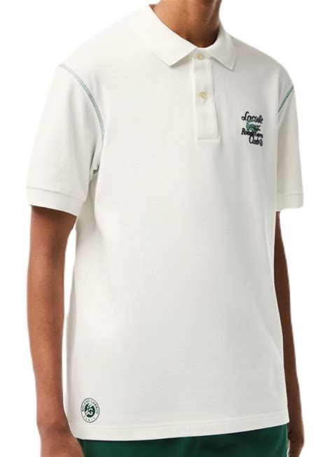 Meeste Tennisepolo Lacoste Sport Roland Garros Edition Pique Polo Shirt