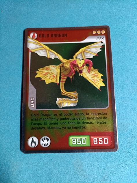 Carta Invizimals Panini N Gold Dragon Ebay