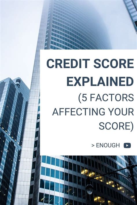 Credit Score Explained 5 Factors You Need To Know