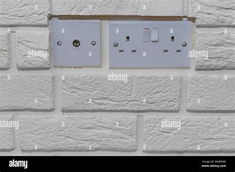 Tv Aerial Wall Socket Hi Res Stock Photography And Images Alamy