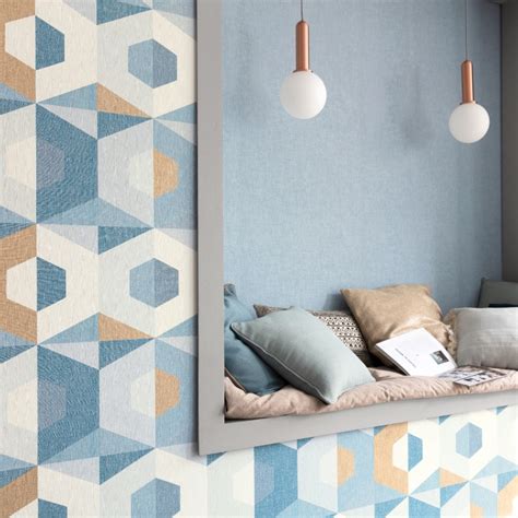 Papel Pintado Geom Trico De Hex Gonos Hexagon House