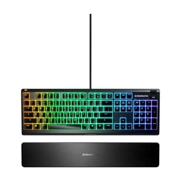 SteelSeries Apex 3 RGB Gaming Keyboard – 10-Zone RGB Illumination ...