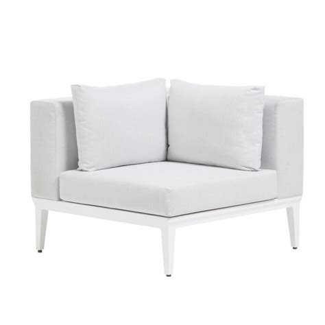 Ratana Alassio Upholstered Corner Outdoor Sectional Unit | AuthenTEAK