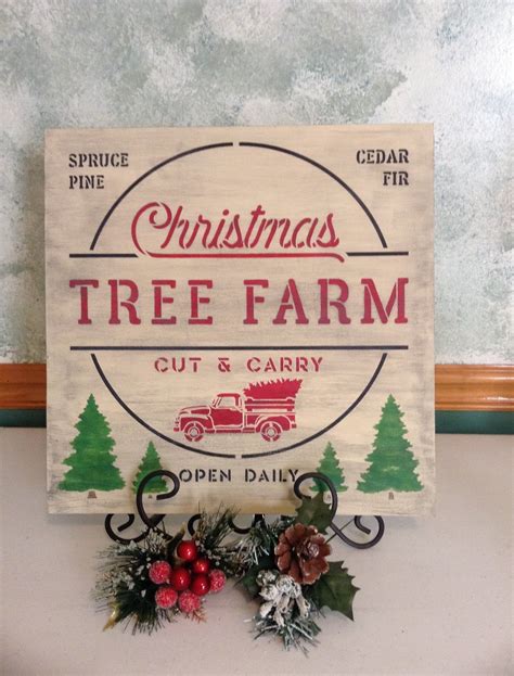 20++ Christmas Tree Farm Sign - HOMYHOMEE