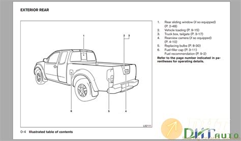 Nissan Frontier Owners Manual Automotive Software Repair Manuals Coding Programming Chip