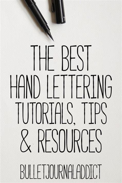 The best hand lettering techniques for 2021 – Artofit