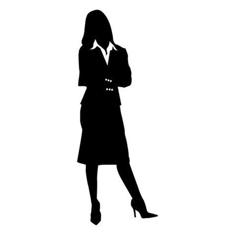 Business Woman Silhouette Png