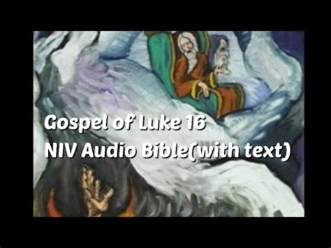 Luke Niv Audio Bible With Text Youtube